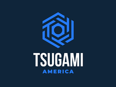 Tsugami America Logo brand branding business card cnc hexagon icon identity industrial letter t logo machine manufacturing mark rotation symbol t