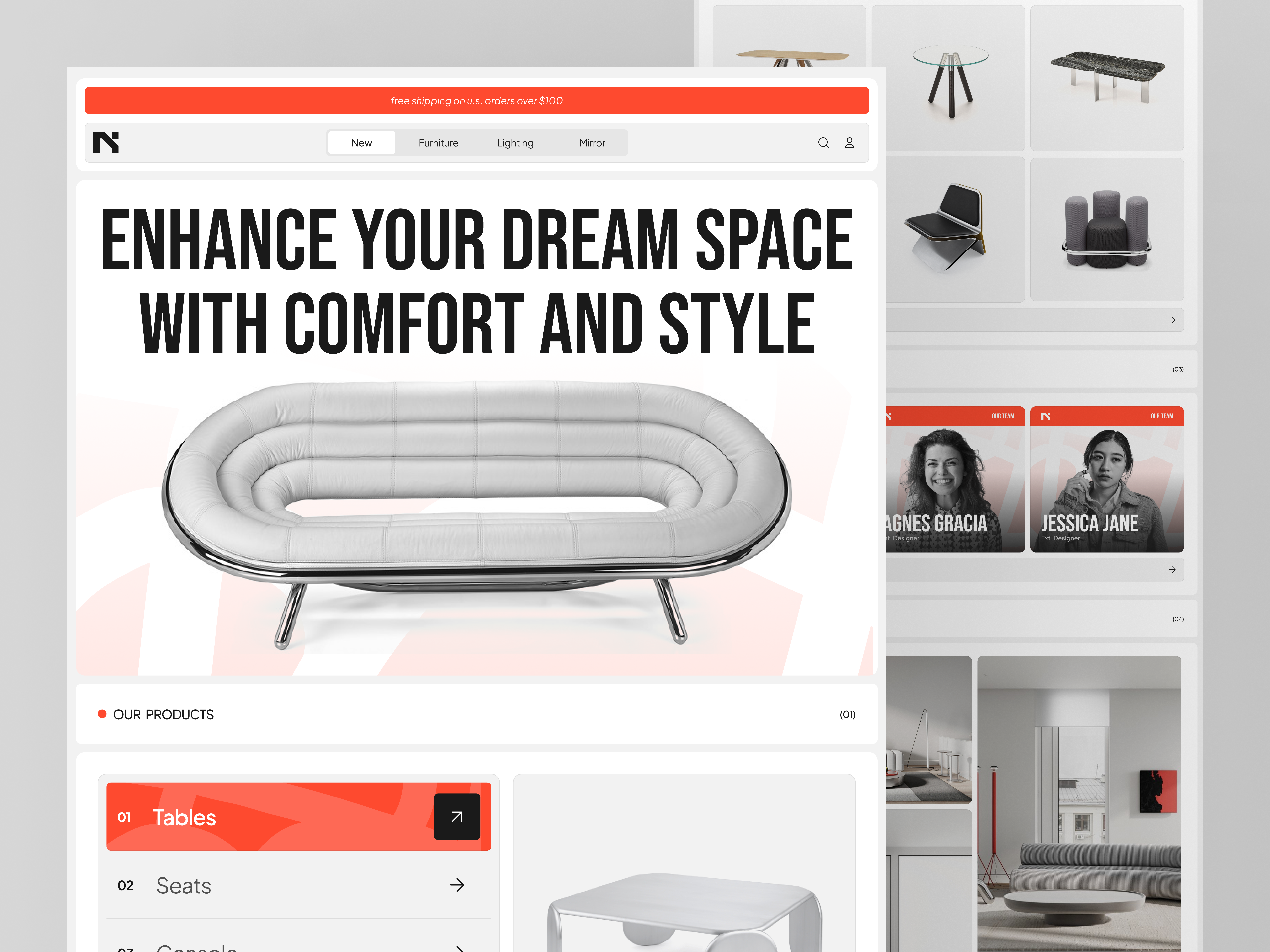 Example of Landing Page Design