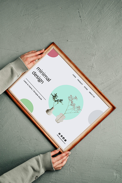 Minimal Design minimaldesign mockup uiux