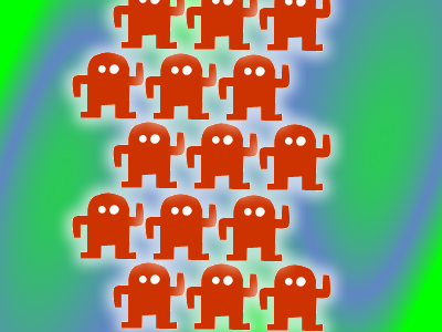 Psychedelic… invasion? fireworks reboundgame