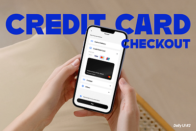 Daily UI 02 - Credit Card Checkout ui