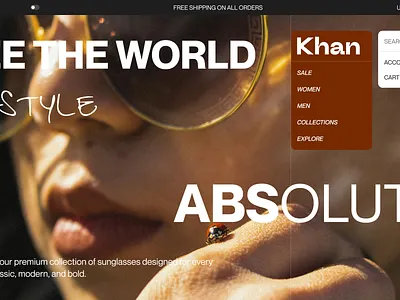 Hero Section design ui ux website