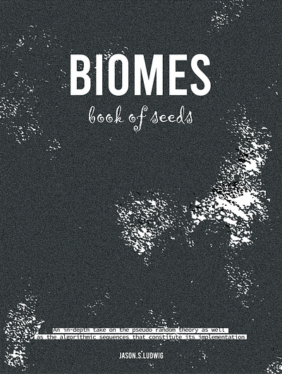 BOOK COVER DESIGN-BIOMES biology biomes book cover book design book illustration branding graphic design illustration literature mockup seeds technology typography