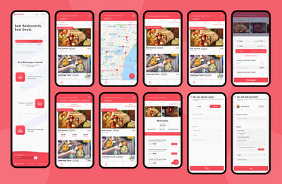 Restaurant App ui ux