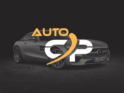 Auto CIP Logo auto gallery branding car design graphic design illustration logo logotype type vector