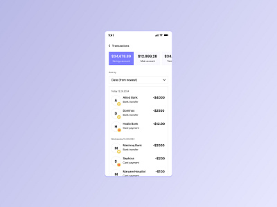 Transaction details app design figma graphic design ui ux