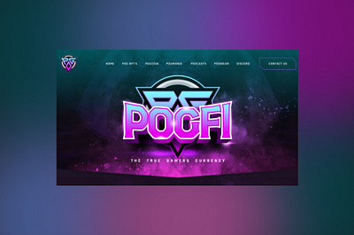 POGFI Landing Page blockchaingaming competitivegaming cryptogaming design designer esports futureofgaming gameon gamersunite gaming gamingcommunity gamingeconomy gamingrevolution nftgaming nfts playtoearn pogcoin pogfi streamershub uiux