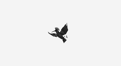 Hoopoe Bird Icon – Interlocking Triangle Saudi Production logo animal logo bird logo bird symbol creative bird fly logo geometric hoopoe interlocking triangles minimalist bird icon saudi saudi logo tell tellers triangle triangles شعار شعار عربي طائر