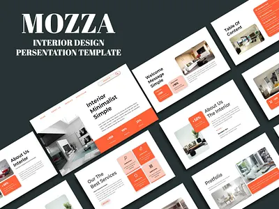 Interior Mozza Persentation animation branding graphic design interior mozza