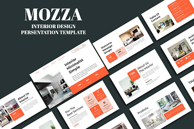 Interior Mozza Persentation animation branding graphic design interior mozza