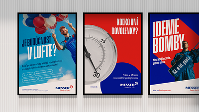 Messer - recruitment campaign art direction design idea making