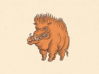 Boar (2020) boar dribbble emblem graphic illustration russia symbol vector