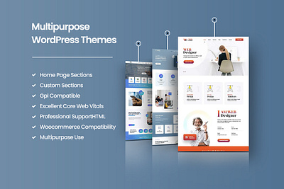 Unleashing Creativity with Multipurpose WordPress Themes creativedesign multipurposethemes responsivedesign seooptimized ui webdesign websitedevelopment woocommerce wordpressthemes