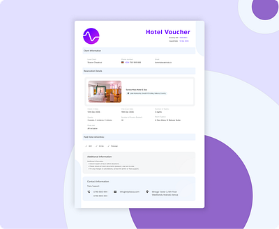 Light Theme Hotel Booking Confirmation – Clean & Minimal app branding clean design design figma graphic design hotel illustration invoice light theme logo typography ui ux voucher web web ui