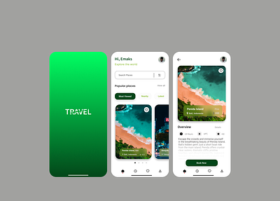 TRAVEL BOOKING APP booking design graphic design logo mobile app travel ui ux