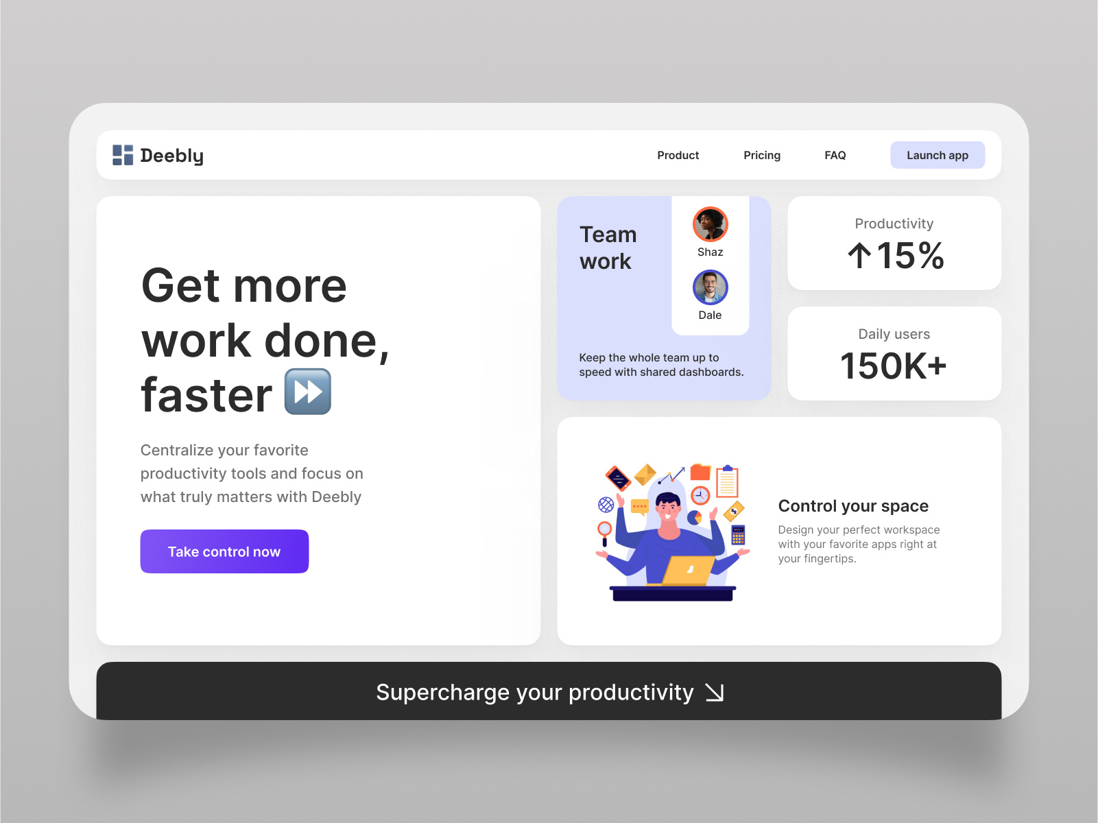 Landing Page Design Challenge: Day 8 app design branding design design challenge ui ui design ui designer ui inspiration uiux user interface design