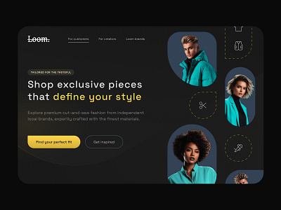 Landing Page Design Challenge: Day 9 app design branding dark mode design design challenge landing page ui ui design ui designer ui inspiration uiux user interface user interface design