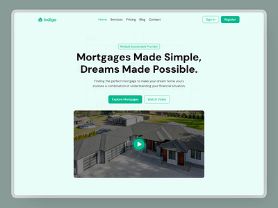 Real Estate Website Hero Section - Framer Template branding cms design figma framer interface landing page motion design real estate responsive landing page ui uiux user interface web design website