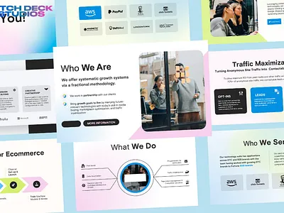 Digital Media Pitch Deck Presentation Design Example branding presentation business deck business pitch presentation clean slide deck company profile presentation creative pitch deck deck for vcs funding presentation investor pitch slides investor ready pitch minimal presentation modern infographics modern pitch deck pitch deck design pitch deck template professional presentation saas pitch slide deck layout startup pitch deck traffic conversion deck