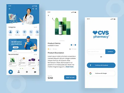 pharmacy delivery app appconcept appdesign appprototype cleanui deliveryapp digitalpharmacy ecommerceui healthcareui healthtech medicalappdesign medicinedelivery minimaldesign mobileappdesign moderndesign pharmacyapp productpage responsivedesign uiuxdesign userfriendly userinterface