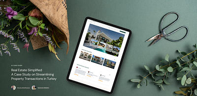 Real Estate UX/UI for Turkey bookingapp case study creativdesign uidesign uiux uxdesign web design