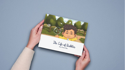 Illustration and writing of the book The Life of Bubbles 2d art book children book digital artist illustration illustration 2d illustration book illustration children illustrator photoshop procreate rocioparron