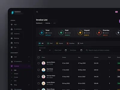 E-commerce vendor dashboard accessiblity app design best design agency best designer best ux designer dark color dark mode design agency ecommerce good design minimal design product design saas top ux designer ui ux ux design web app design