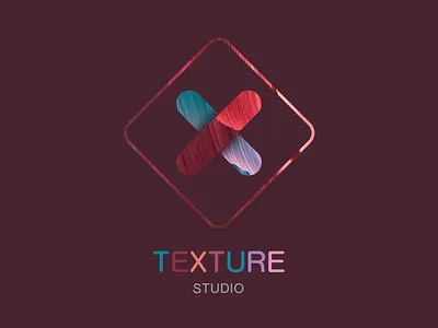 Texture Studio Logo abstract brand identity branding color design form geometric graphic design icon letter logo logo design logo mark logotype modern studio texture typeface visual visual identity