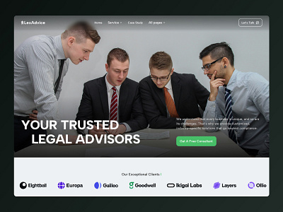 LexAdvice - Professional Legal Services Website Template agency branding clean consultancy creative design framer landing page law law firm legal legal adviser minimal minimalist modern template ui ux webflow website