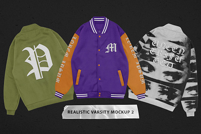 Realistic Varsity Mockup 2 graphic.