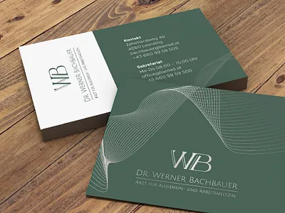 Business Cards business cards corporate design dr. health care id science design