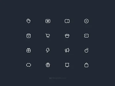 Cute line icons cute icon design icon library icon pack icon set icons mingcute
