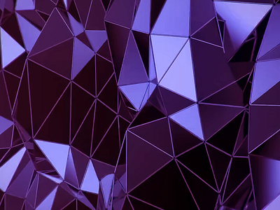 Geometric Abstract Animation 3d 3d abstract 3d art 3d design 3d illustration 3d visual abstract animation abstract motion animation art design dynamic dynamic pattern geometric illustration loop purple render triangle triangles