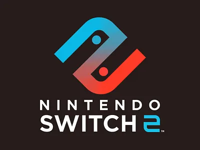 Nintendo Switch 2 Logo Concept art artwork branding design geometric illustration illustrator logo shapes typography vector