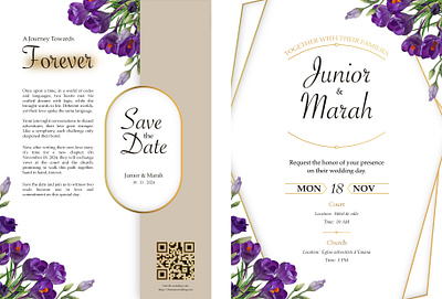 Invitation Card Design graphic design ui