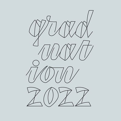 Graduation Show 2022 kinetic type concept. branding campaign graphic design kinetic type motion graphics