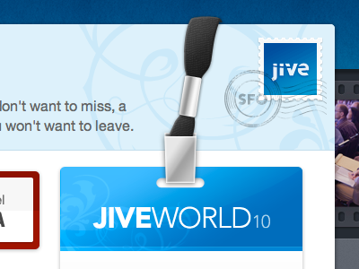 Jiveworld '10 teaser blue jive teaser