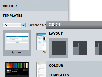 Palettes css html jquery json php