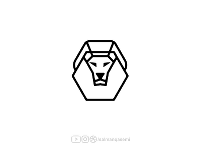 Lion Chef (For Sale) chef lion logo آشپز شیر لوجو لوگو