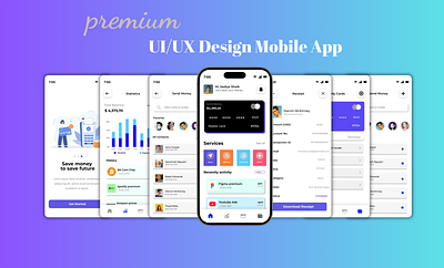 UI / UX MOBILE APP figma graphic design moblie app ui ui ux design ui ux moblie app design