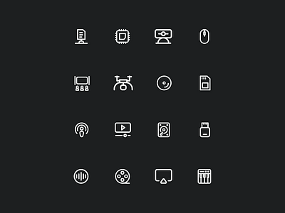 Category - Multimedia Icons design icon graphic design icon design icon multimedia icon pack icon set iconify multimedia