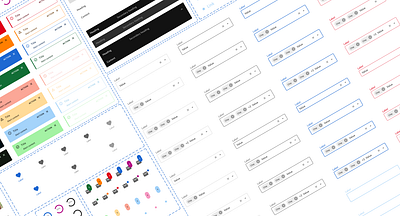 Design System branding designinspiration designsystems graphic design ui uicomponents uiux uivisuals userexperience userinterface visualdesigns