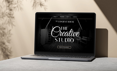 The Content House Branding Exploration branding graphic design logo photography studio