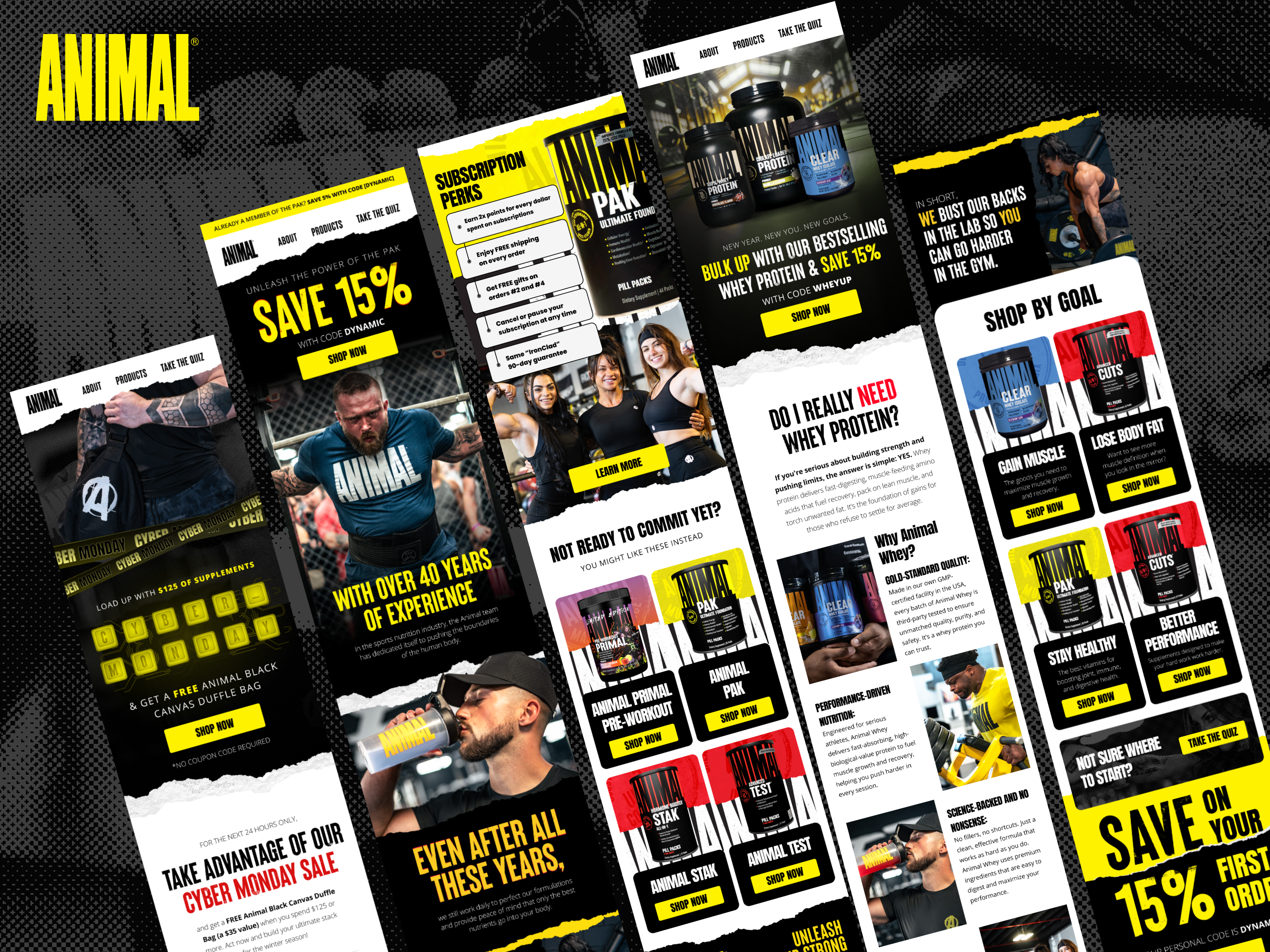 Example of ANIMAL | Email Campaigns