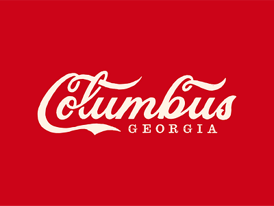 Pemberton's Formula branding coca cola coke columbus ga drink coke hand lettering lettering pemberton script southern vintage