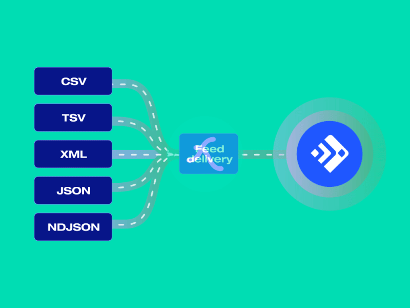 Feedonomics delivery Lottie JSON animation animated animation apps custom gif html5 json lottie lottiefilestore motiongraphics preloader webpage