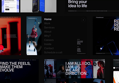 Studio Direction new website branding productdesign studiodirection visionframing webflow website zero2one