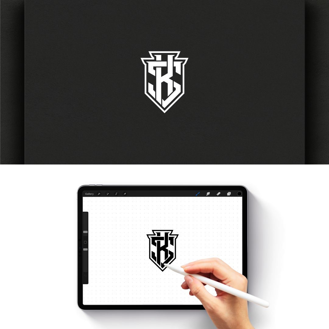 Monogram Logo concept by Ninja Designs on Dribbble