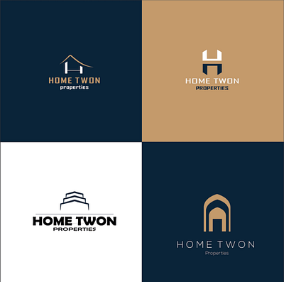 Property Business Logos. illustrator branding graphic design ill illustrator logo