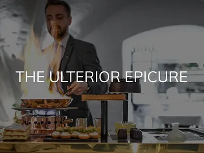 The Ulterior Epicure information architecture site design website design wordpress